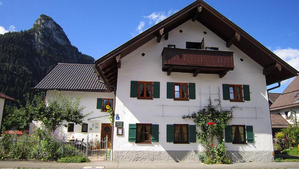 Gaestehaus Unruh Oberammergau Eksteriør bilde
